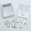 William Sturt Fine Pewter Pewter Bible Trinket Box with Faith/Cross,
