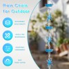 giole 11ft Copper Rain Chains for Outside, 12 Cups Rain