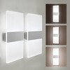 MEHIDFY Wall Sconces Sets of 2, Dimmable Touch Control Wall