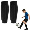 Football Shin Guards Compression Sleeves with Honeycomb Pads, Leg Protector