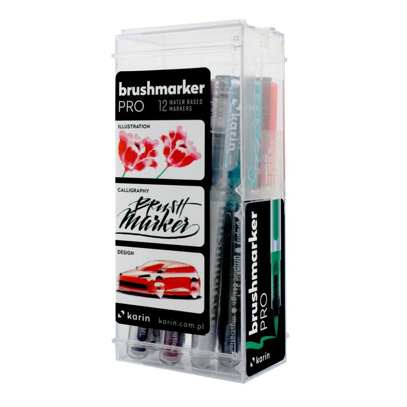 Karin 27 °C1 Brush Pro Basic Colours Set with Blender