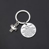 Lywjyb Birdgot Religious Keychain Thank You Gift for Sponsor Confirmation