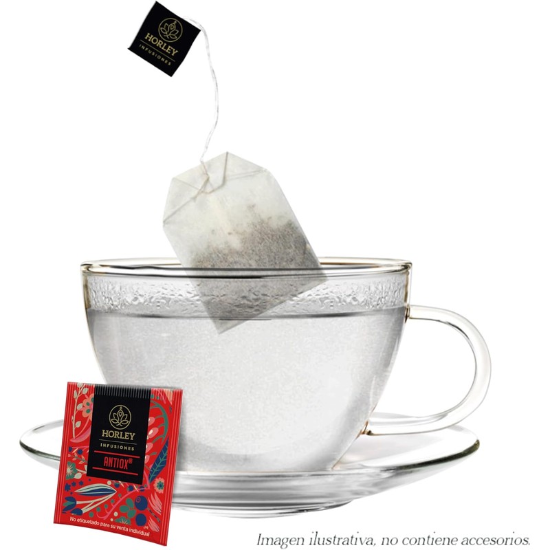 Horley ANTIOX: Infusion de Hibisco, Manzana, Escaramujo, Acai, Goji y