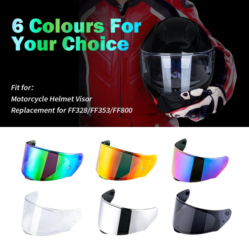 Helmet Visor for LS2 FF800/FF353/FF328, Motorcycle Helmet Visor, Motorcycle Wind