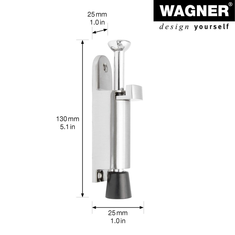 WAGNER Standard Door Stop – 25 x 25 x 130