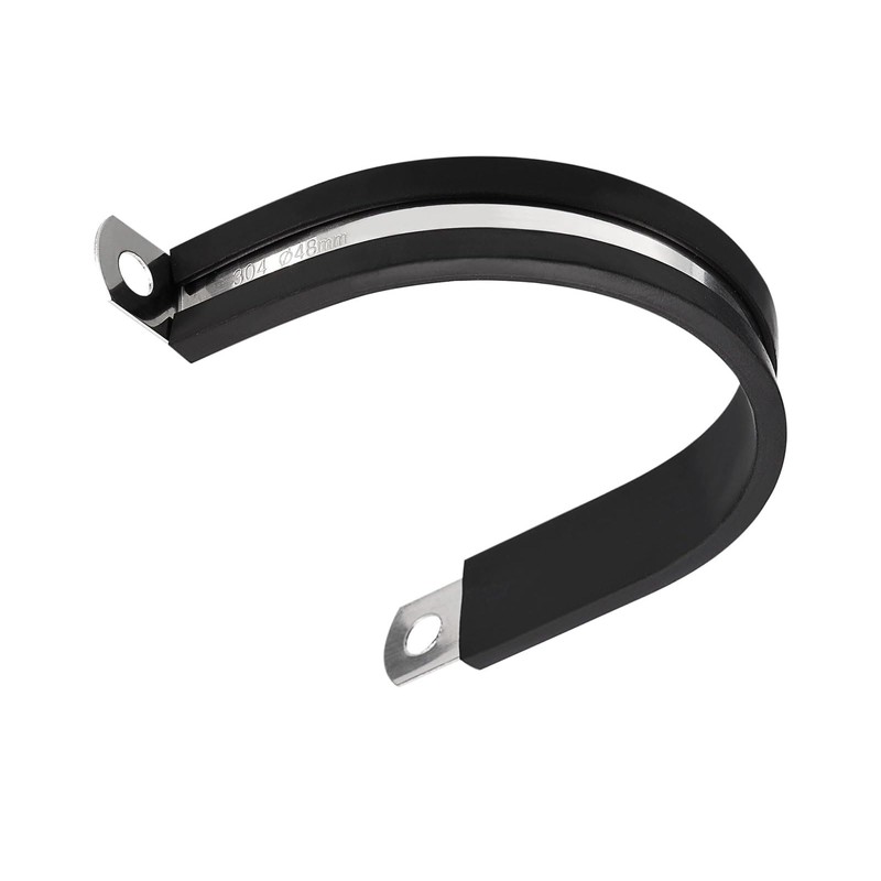Edinstry 12pcs Rigid Pipe Straps 48mm Diameter Tension Tube Clip