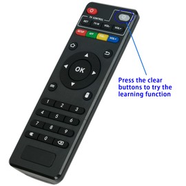 PERFASCIN Replacement Remote Fit for MXQ Pro Android TV Box H96 M10 M12 M12N M12S M8 M8C M8N M8S M9C MX9 MXQ Pro T95 T95M T95N T95X T9M X96 X96 Mini