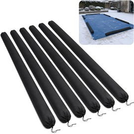 6Pcs 8Ft Pool Sand Bag & Winter Weights Tube, 600D Oxford No Cracking