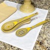 Island Bamboo Lemon Pakkawood Kitchen Utensil 11-Piece Tool Set
