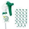 Heluva Green Spray Bottle Nozzle Replacement, Bottle Tops Only -