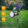APOMAO Solar Lights Outdoor Waterproof, 36 LEDs 1000LM Adjustable Solar