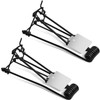 Qualirey 2 Pcs Outdoor Gopher Trap Easy Set Mole Trap