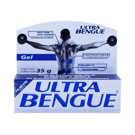 ULTRA BENGUE Gel, Para el tratamiento de la inflamación, dolor y limitación funcional en transtornos muculoesqueleticos,Tubo con 35g