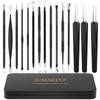 Blackhead Remover Tool Kit, IUMAKEVP 15 PCS Professional Stainless Steel