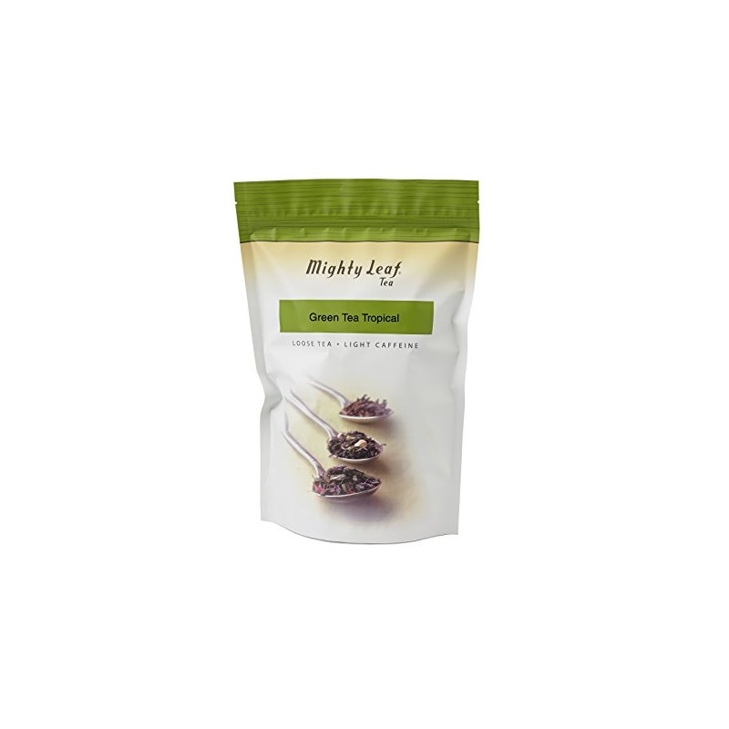 Mighty Leaf Tropical Green Tea – 1 lb Loose Leaf