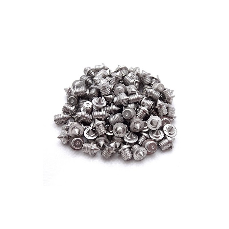 100 1/8" Stainless Steel Track and Cross Country Spikes