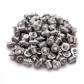 100 1/8" Stainless Steel Track and Cross Country Spikes