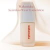 WAKEMAKE Seamless Wear Foundation SPF30,PA+++ 30ml, Color:21P Rosy Vanilla