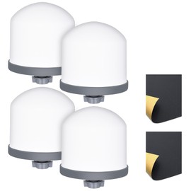 YKMGON Ceramic Dome Water Filter Replacement 0.2 to 0.5 micron for Countertop Water Filter System 4PACK