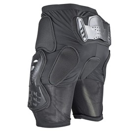 RENHE Motorcycle Protective Pants Inner Protector, Lower Body, Mesh Underpants, Shorts, Motorcycle Shorts, Summer, Motocross Bike Wear, Excellent Elasticity, XL Size, Black