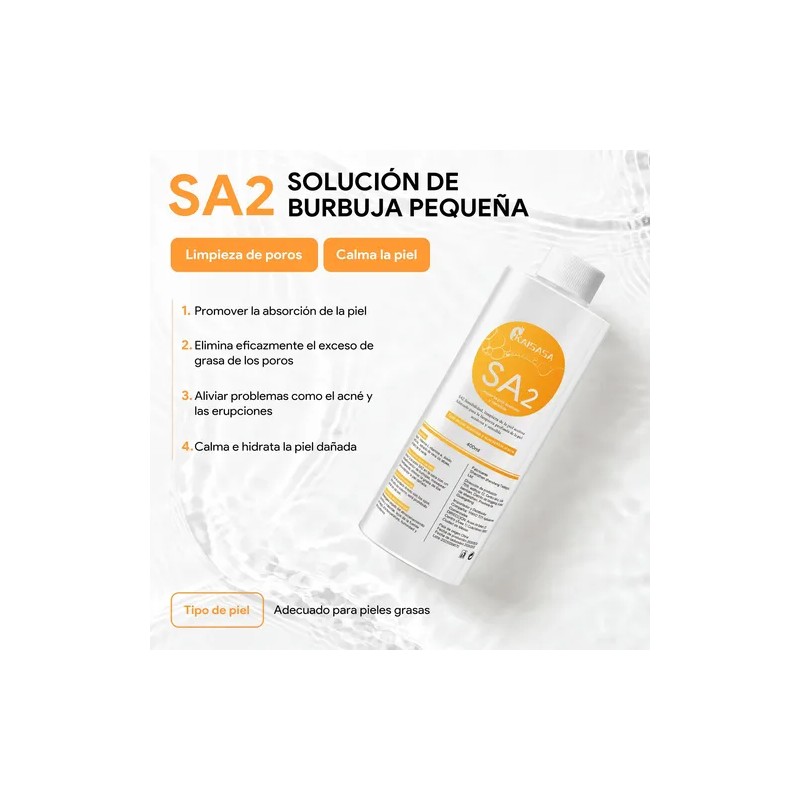 Kit Soluciones Hydrafacial As1 Sa2 Ao3 Hydradermabrasion