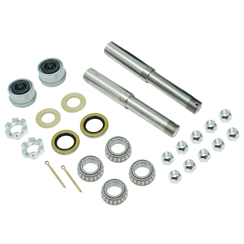 RUSSO Trailer Axle Kits with 4 on 4-inch Bolt Idler