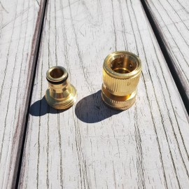 Ryobi Brass Ryobi 18v 40v Ez Clean Power Cleaner Inlet Connector With Hose Attachment