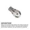 METALLIXITY Misting Nozzle (0.8mm/0.031") 1Pcs, Stainless Steel 1/4" BSPT Atomizing