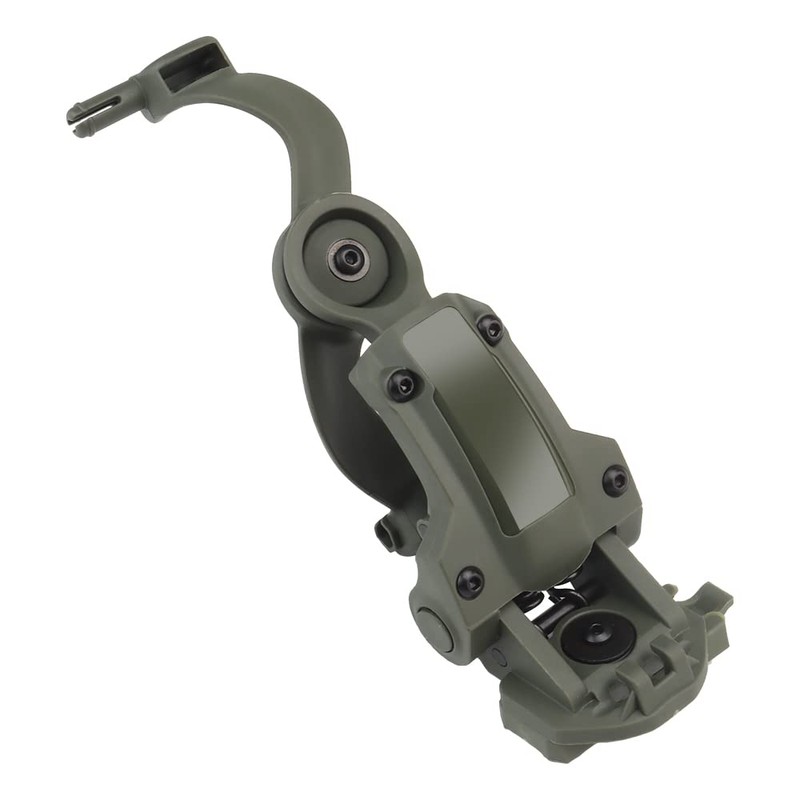 Tactical Multi Angle Rotation Helmet Rail Adapter for Ops Core