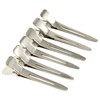 Salon Care Metal Single Prong Curl Clips