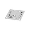 Partuto 76x57mm Boat Floor Locker Hatch Lift Flush Ring Pull
