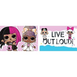 Kids Bedding Super Soft Microfiber Reversible Pillowcase, 20 in x 30 in, LOL Surprise