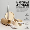 iMedic Weighted Utensils for Unsteady Hands, 3-Piece Set with Gift