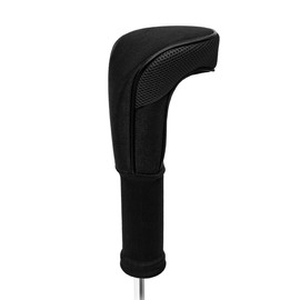 FUZVOLGolf Club Headcover Set- Premium Quality-3pcs Universal Fit Covers for wood Driver- Fairway- Hybrids -Black