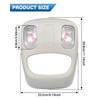 TOP-MAX Overhead Console Dome Light Replacement LED Interior Roof Map