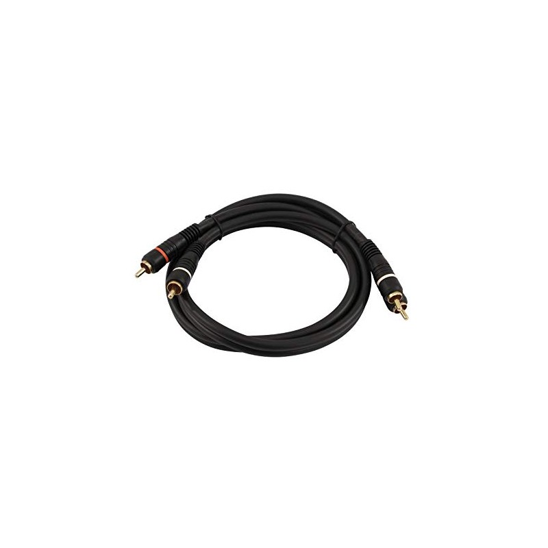 OMNITRONIC RCA Cable 2 x 2 0.3 m