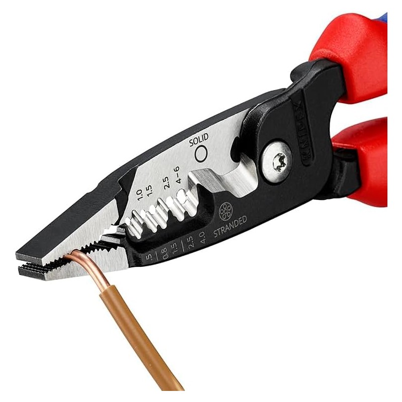 KNIPEX 13 72 200 ME WireStripper Metric Version with Multi-Component