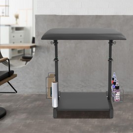 LOYALHEARTDY Tattoo Arm Rest, Adjustable Height Armrest Stand with Storage Baskets,Cushion Adjustable Angle 0-180° Armrest Stand for Beauty Salons, Nail Salons, Hair Salons