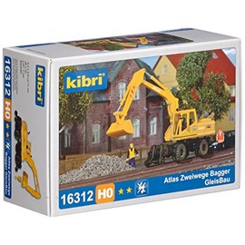 Kibri 16312 HO Atlas Road and Rail Excavator