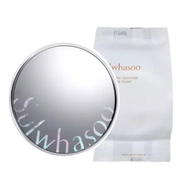 Sulwhasoo 설화수 퍼펙팅쿠션 에어리 본품+리필(SPF50+) 23N1, 30g GM [설화수 퍼프 15매] Sulwhasoo Perfecting Cushion Airy Full Size + Refill (SPF50+) 23N1, 30g GM [Sulwhasoo Puff 15 Sheets]