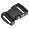 QUARKZMAN 3.5 cm Wide Plastic Buckle x 1 Flat Side