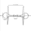 Equine Smile ES0087 ErgoBit Snaffle Bit Thigh Snaffle Simple Broken