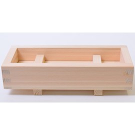 Kiso Kogei Cypress Pressed Sushi Medium (3.9 x 9.4 x 2.0 inches (10 x 24 x 5 cm)