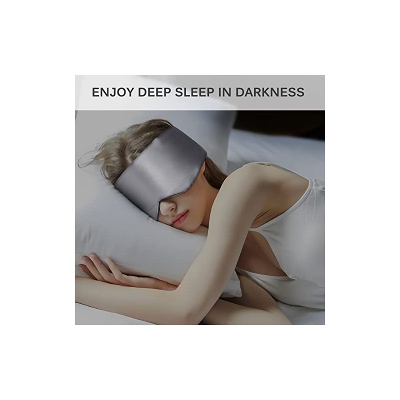 OLESILK OLESILK Sleep Mask, 100% Natural Mulberry Silk Eye Mask