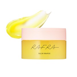 Rafra Cleansing Balm Orange Fragrance 3.5 oz (100 g), Formulated with 99% Natural Ingredients, Makeup Remover, Cleansing, Pore Countermeasure, Double Face Wash Necessary, Eyelash Ecu Balm, Orange