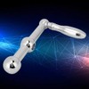 Tbest Milling Machine Handle,Mill Knee Handle,16Mm Hand Wheel Hole Handles