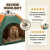 Waterproof Pop-Up Pet Tent for Dogs and Cats – Lightweight