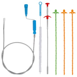 Abfluss Schlange Haar Reinigung Werkzeug Flexibel Haare Ablauf Clog Remover für Küchenspüle Bad Badewanne Verstopfte 6 Stück