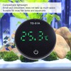 Aquarium Digital Thermometer Accurate LED Display Touch Screen USB Rechargeable