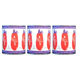 SMT San Merican Tomato, Crushed Tomatoes, 28 oz (Pack of 3)
